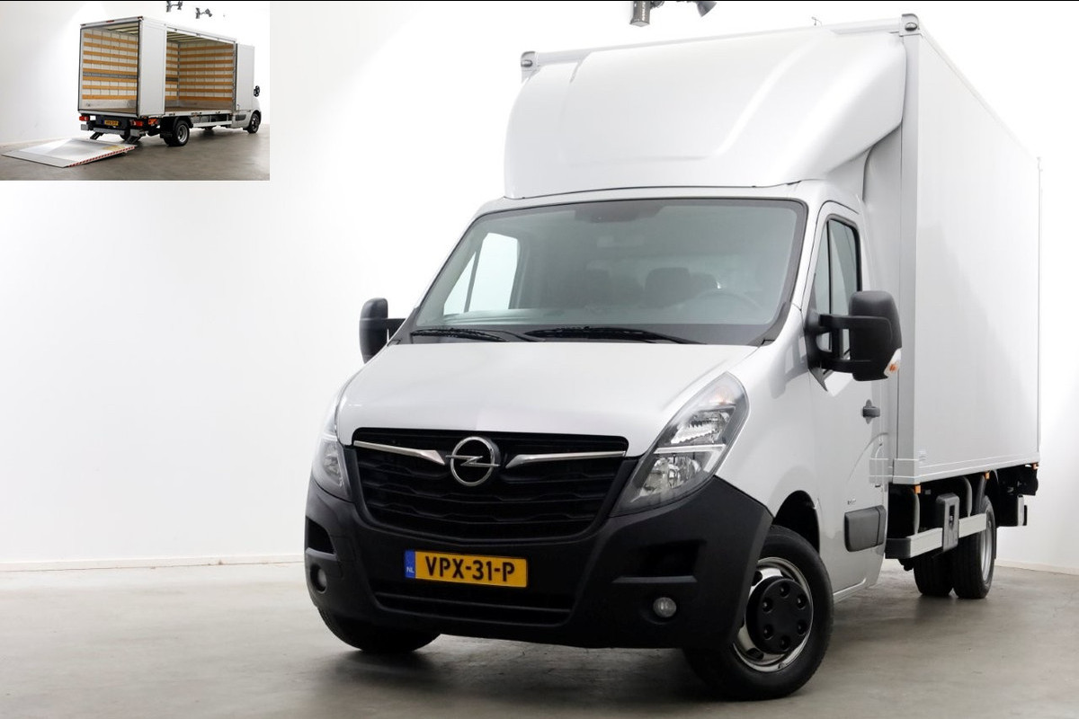 Opel Movano 2.3 Turbo 165pk Bakwagen met bovensluit-laadklep 1000kg en zijlader L445cm 05-2022