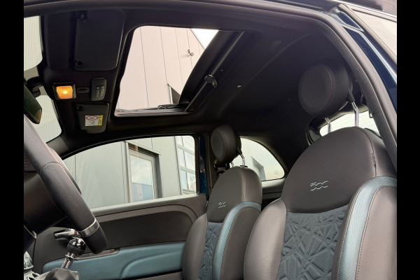 Fiat 500 1.0 Hybrid Launch Edition Elektrische Pano|Carplay|Navi|PDC|Half-leder|Airco