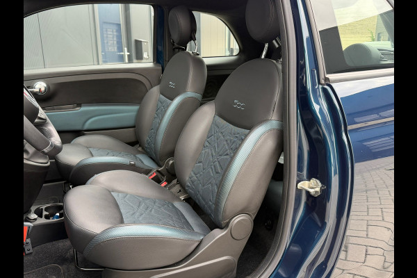 Fiat 500 1.0 Hybrid Launch Edition Elektrische Pano|Carplay|Navi|PDC|Half-leder|Airco