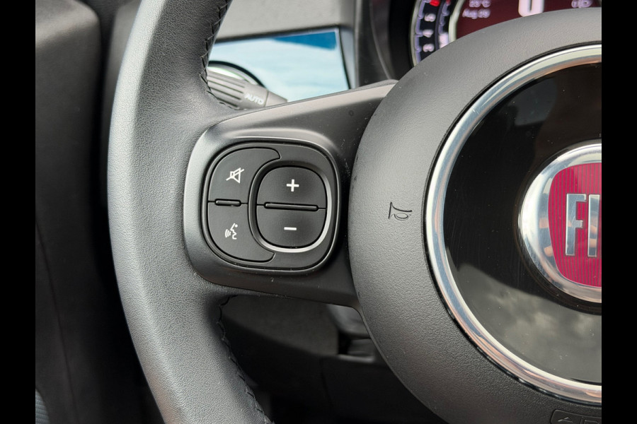 Fiat 500 1.0 Hybrid Launch Edition Elektrische Pano|Carplay|Navi|PDC|Half-leder|Airco
