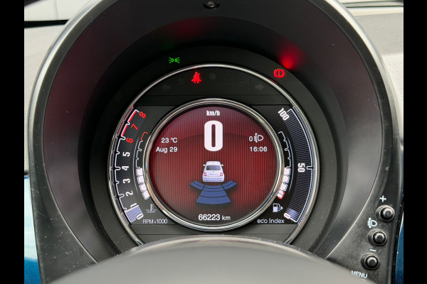 Fiat 500 1.0 Hybrid Launch Edition Elektrische Pano|Carplay|Navi|PDC|Half-leder|Airco