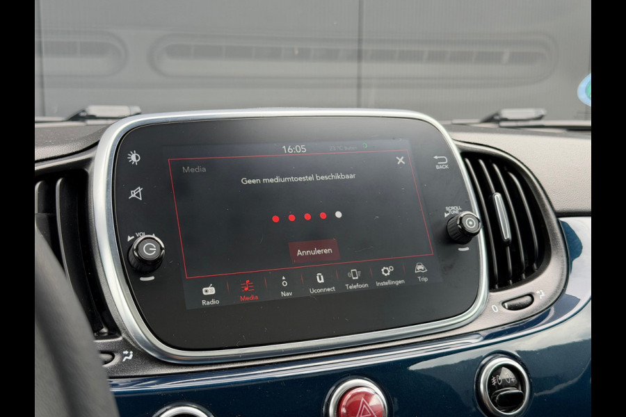 Fiat 500 1.0 Hybrid Launch Edition Elektrische Pano|Carplay|Navi|PDC|Half-leder|Airco