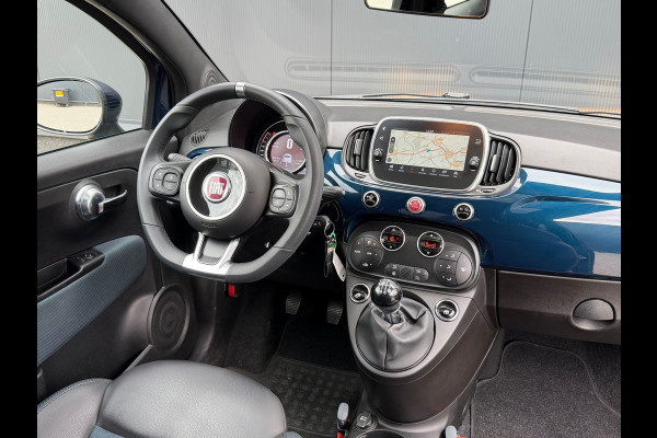 Fiat 500 1.0 Hybrid Launch Edition Elektrische Pano|Carplay|Navi|PDC|Half-leder|Airco