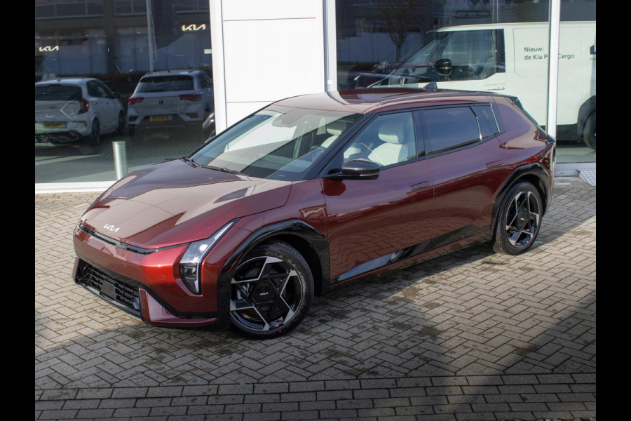 Kia EV4 GT-Line Business Edition 81.4 kWh | DIRECT LEVERBAAR | Navi. | Stoel&Stuur Verwarming | Clima. |  Lichtmetalen velgen | LED | Dodehoekassistentie | GT-Line Vegan Lederen Stoelbekleding