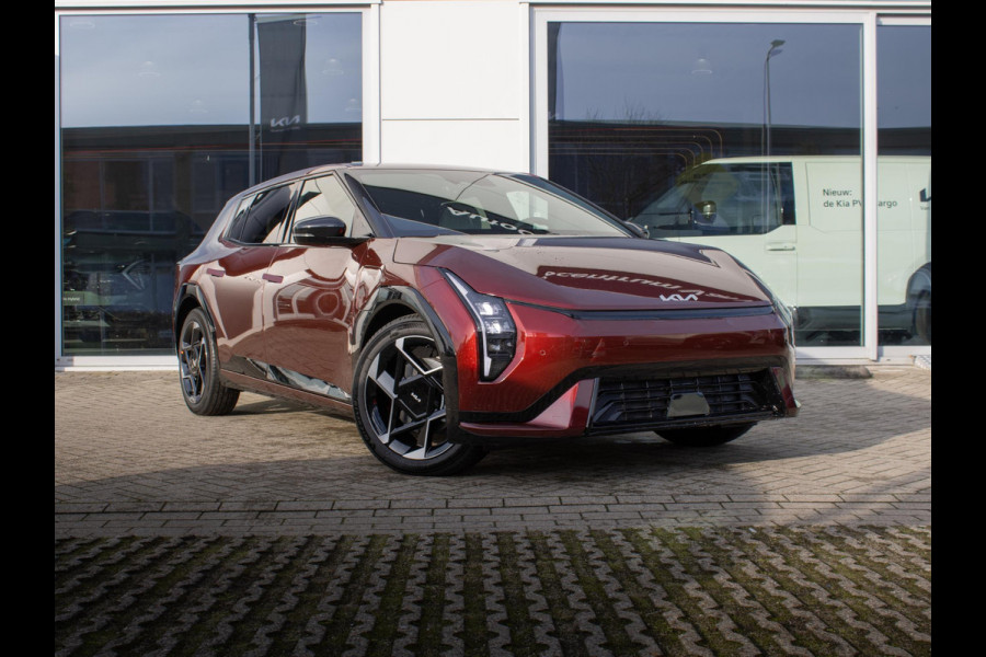 Kia EV4 GT-Line Business Edition 81.4 kWh | DIRECT LEVERBAAR | Navi. | Stoel&Stuur Verwarming | Clima. |  Lichtmetalen velgen | LED | Dodehoekassistentie | GT-Line Vegan Lederen Stoelbekleding