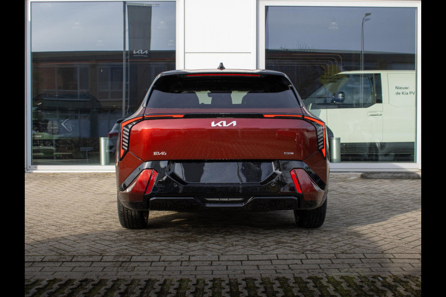 Kia EV4 GT-Line Business Edition 81.4 kWh | DIRECT LEVERBAAR | Navi. | Stoel&Stuur Verwarming | Clima. |  Lichtmetalen velgen | LED | Dodehoekassistentie | GT-Line Vegan Lederen Stoelbekleding