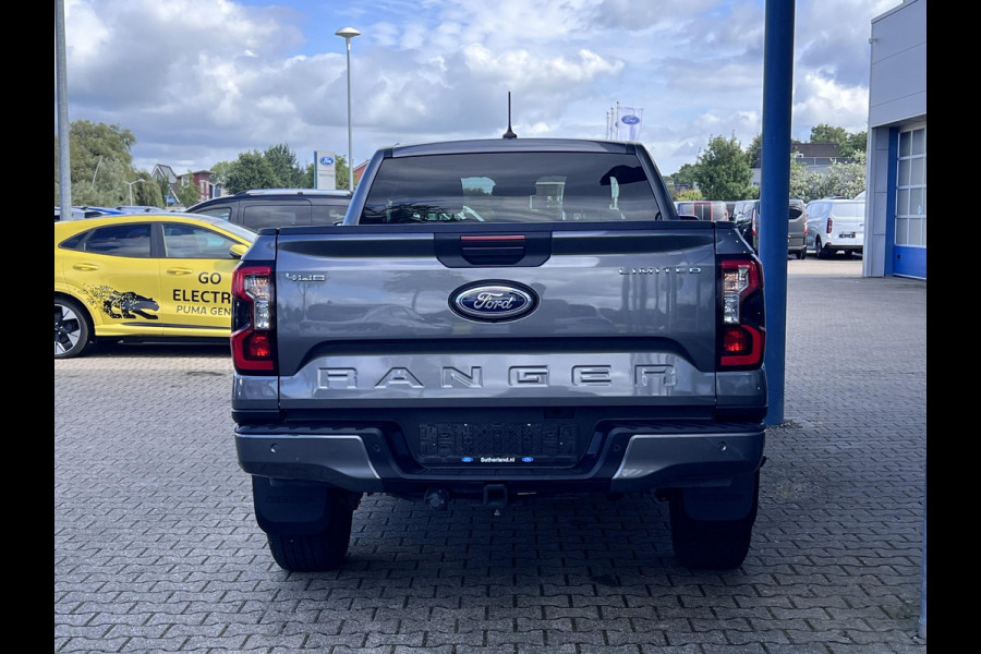 Ford Ranger 2.0 Super Cab EcoBlue Limited Automaat 205pk | Trekhaak | 360 graden | Rollertop | Stoelverwarming