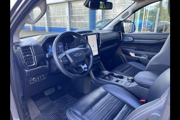 Ford Ranger 2.0 Super Cab EcoBlue Limited Automaat 205pk | Trekhaak | 360 graden | Rollertop | Stoelverwarming