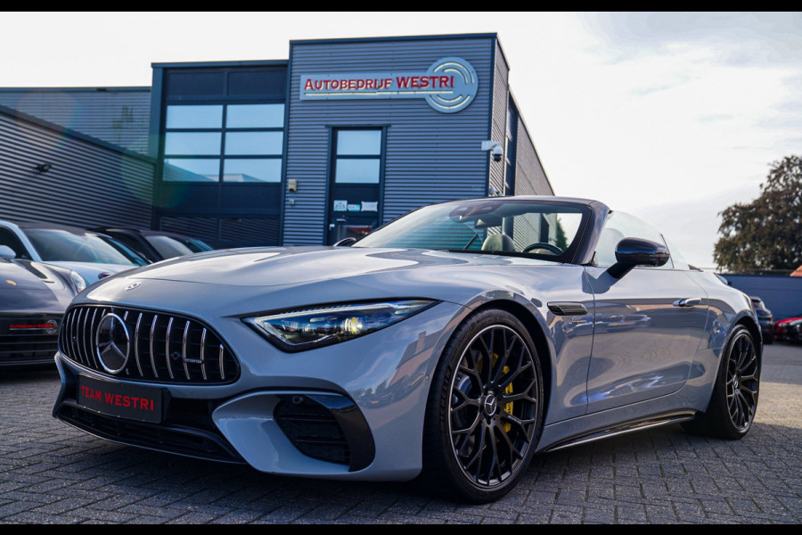 Mercedes-Benz SL-Klasse Roadster AMG 43 | Burmester | Carbon Pakket | Sport uitlaat | Stoelkoeling | Nekverwarming | 360 Cam | HuD