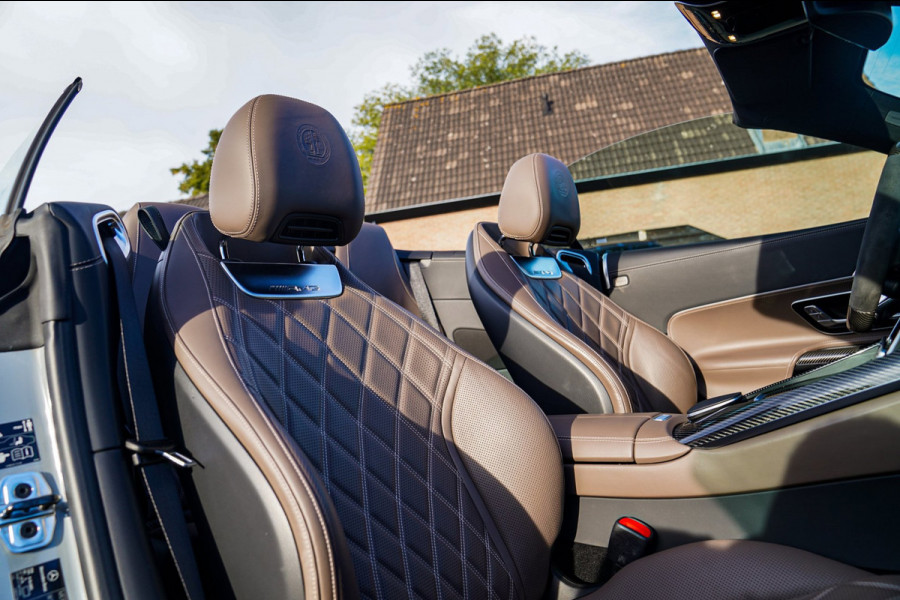 Mercedes-Benz SL-Klasse Roadster AMG 43 | Burmester | Carbon Pakket | Sport uitlaat | Stoelkoeling | Nekverwarming | 360 Cam | HuD