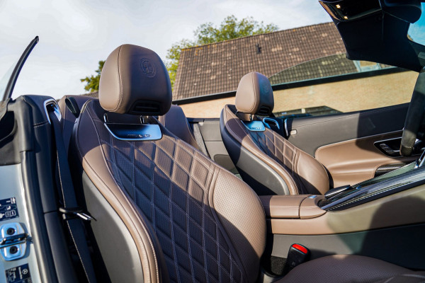 Mercedes-Benz SL-Klasse Roadster AMG 43 | Burmester | Carbon Pakket | Sport uitlaat | Stoelkoeling | Nekverwarming | 360 Cam | HuD