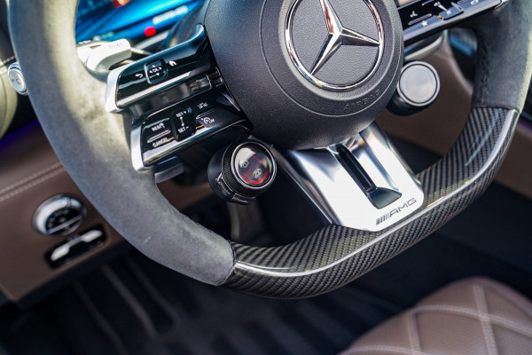 Mercedes-Benz SL-Klasse Roadster AMG 43 | Burmester | Carbon Pakket | Sport uitlaat | Stoelkoeling | Nekverwarming | 360 Cam | HuD