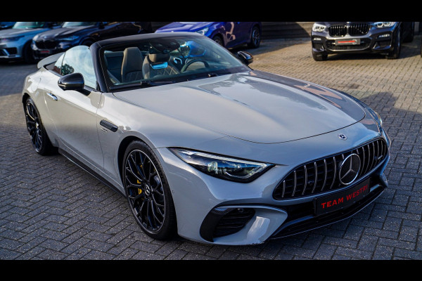Mercedes-Benz SL-Klasse Roadster AMG 43 | Burmester | Carbon Pakket | Sport uitlaat | Stoelkoeling | Nekverwarming | 360 Cam | HuD