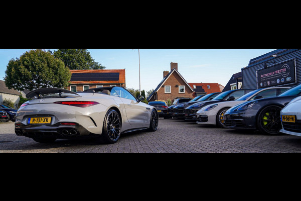 Mercedes-Benz SL-Klasse Roadster AMG 43 | Burmester | Carbon Pakket | Sport uitlaat | Stoelkoeling | Nekverwarming | 360 Cam | HuD