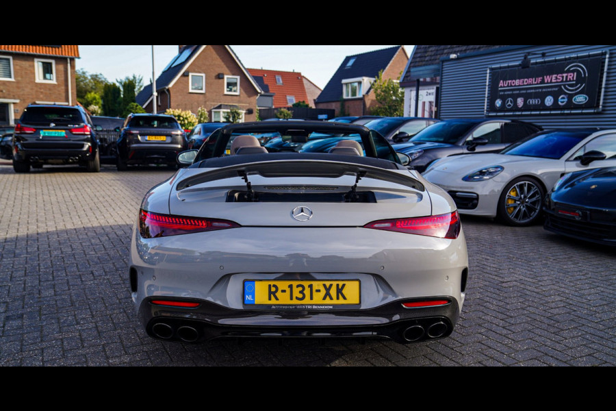 Mercedes-Benz SL-Klasse Roadster AMG 43 | Burmester | Carbon Pakket | Sport uitlaat | Stoelkoeling | Nekverwarming | 360 Cam | HuD