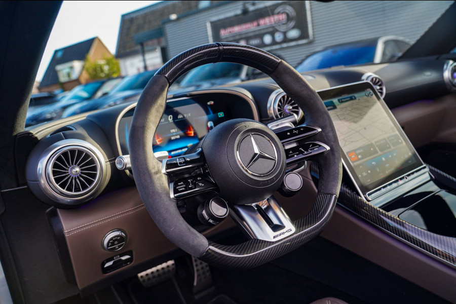 Mercedes-Benz SL-Klasse Roadster AMG 43 | Burmester | Carbon Pakket | Sport uitlaat | Stoelkoeling | Nekverwarming | 360 Cam | HuD