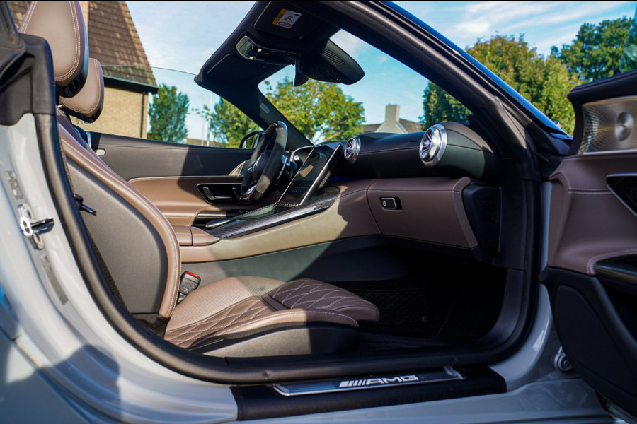Mercedes-Benz SL-Klasse Roadster AMG 43 | Burmester | Carbon Pakket | Sport uitlaat | Stoelkoeling | Nekverwarming | 360 Cam | HuD