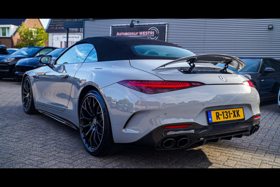 Mercedes-Benz SL-Klasse Roadster AMG 43 | Burmester | Carbon Pakket | Sport uitlaat | Stoelkoeling | Nekverwarming | 360 Cam | HuD