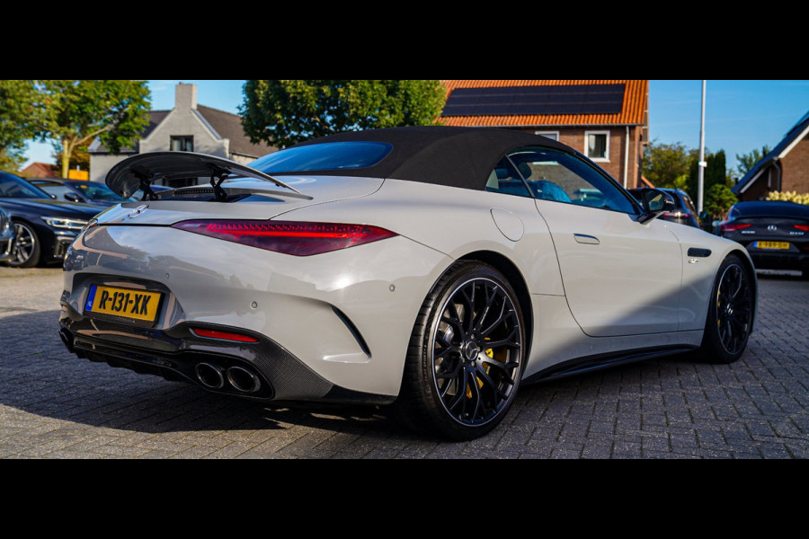 Mercedes-Benz SL-Klasse Roadster AMG 43 | Burmester | Carbon Pakket | Sport uitlaat | Stoelkoeling | Nekverwarming | 360 Cam | HuD