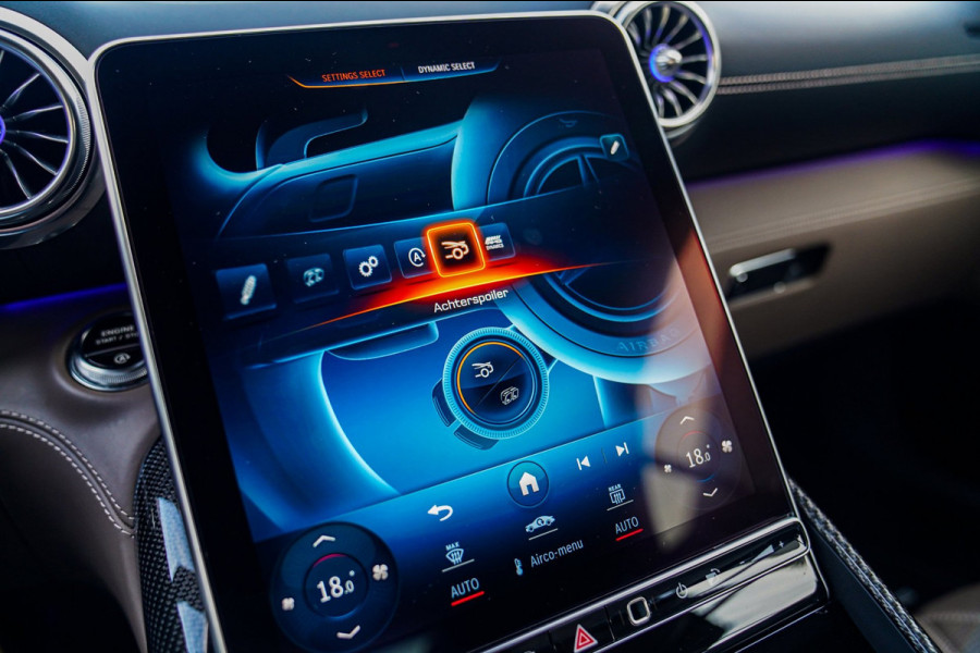 Mercedes-Benz SL-Klasse Roadster AMG 43 | Burmester | Carbon Pakket | Sport uitlaat | Stoelkoeling | Nekverwarming | 360 Cam | HuD