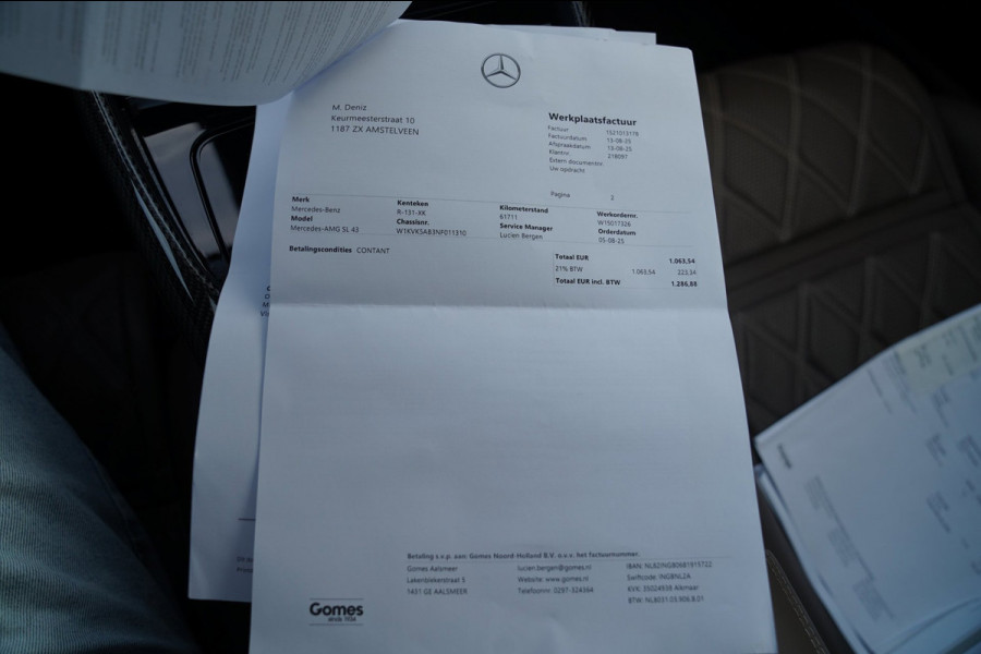 Mercedes-Benz SL-Klasse Roadster AMG 43 | Burmester | Carbon Pakket | Sport uitlaat | Stoelkoeling | Nekverwarming | 360 Cam | HuD