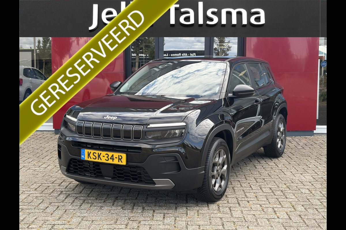 Jeep Avenger 1.2 Longitude | Parkeersensoren | Cruise Control