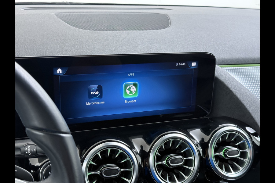 Mercedes-Benz EQA 250 SOH 97% Navi Camera 1/2 Leer High-Performance-LED Stoelverwarmd Adapt grootlicht-Ass. Cruise Control Pdc 67kWh Ecc Business Line Elek.Achterklep Connect 20 Mid Led DAB Bluetooth Lmv 18" Licht en zichtpakket Advanced pakket Easy-pack Parkeer-pakket Actieve-Rem+Spoorassistent Keyless-Go DAB