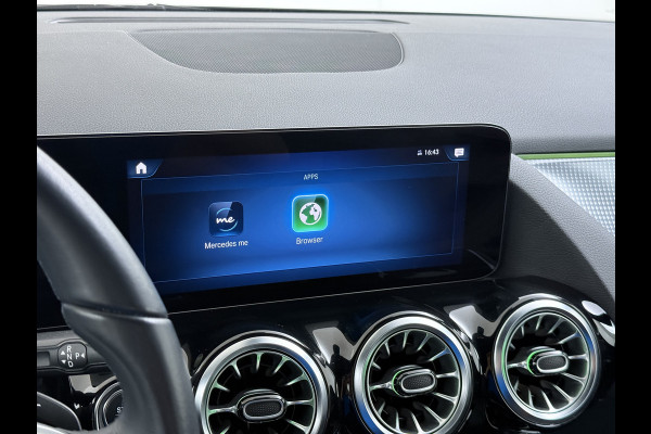Mercedes-Benz EQA 250 SOH 97% Navi Camera 1/2 Leer High-Performance-LED Stoelverwarmd Adapt grootlicht-Ass. Cruise Control Pdc 67kWh Ecc Business Line Elek.Achterklep Connect 20 Mid Led DAB Bluetooth Lmv 18" Licht en zichtpakket Advanced pakket Easy-pack Parkeer-pakket Actieve-Rem+Spoorassistent Keyless-Go DAB