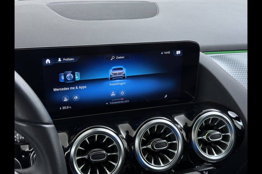 Mercedes-Benz EQA 250 SOH 97% Navi Camera 1/2 Leer High-Performance-LED Stoelverwarmd Adapt grootlicht-Ass. Cruise Control Pdc 67kWh Ecc Business Line Elek.Achterklep Connect 20 Mid Led DAB Bluetooth Lmv 18" Licht en zichtpakket Advanced pakket Easy-pack Parkeer-pakket Actieve-Rem+Spoorassistent Keyless-Go DAB