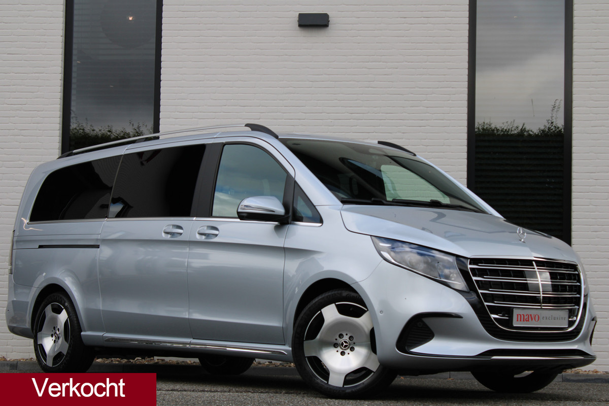 Mercedes-Benz V-Klasse 300d / XXL / AMG / Exclusive / 4-Matic / 7-Pers / Luchtv / Elec Stoelen / Burmester / NIEUWSTAAT