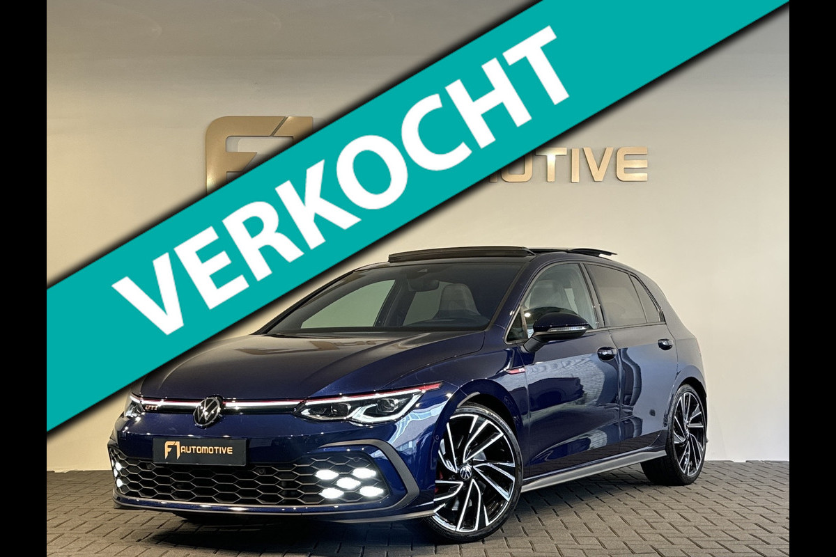 Volkswagen Golf 2.0 TSI GTI Pano|Leer|HuD|Memory|Stoelventilatie|Camera|Dodehoek|ACC