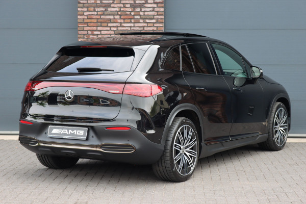 Mercedes-Benz EQE SUV 350 4MATIC AMG Line Premium+ 91 kWh | Hyperscreen | Luchtvering | Achterasbesturing | Distronic+ | Panoramadak | Burmester | Digital Light | Surround Camera | 22kW | Warmtepomp |
