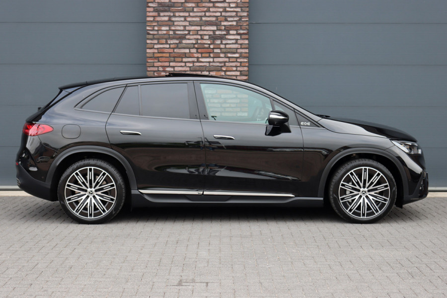 Mercedes-Benz EQE SUV 350 4MATIC AMG Line Premium+ 91 kWh | Hyperscreen | Luchtvering | Achterasbesturing | Distronic+ | Panoramadak | Burmester | Digital Light | Surround Camera | 22kW | Warmtepomp |