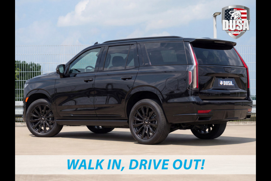 Cadillac Escalade Platinum Sport | 6.2L V8 | Excecutive Seats | 55 inch Curved horizon display | 42-Speaker AKG + Dolby Atmos
