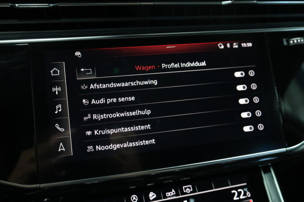 Audi SQ7 4.0 TFSI quattro 507+PK LED/VIRTUAL/SFEER/PANO/HEAD-UP/SOFT-CLOSE/ALCANTARA+MEMORY/21" LMV/CAM/ACC/ECC/12 MND GARANTIE!