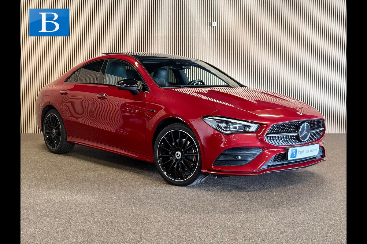 Mercedes-Benz CLA-Klasse 250e AMG STYLING-PANORAMA-NIGHT-MEMORY-TREKHAAK-CAMERA-ZEER COMPLEET
