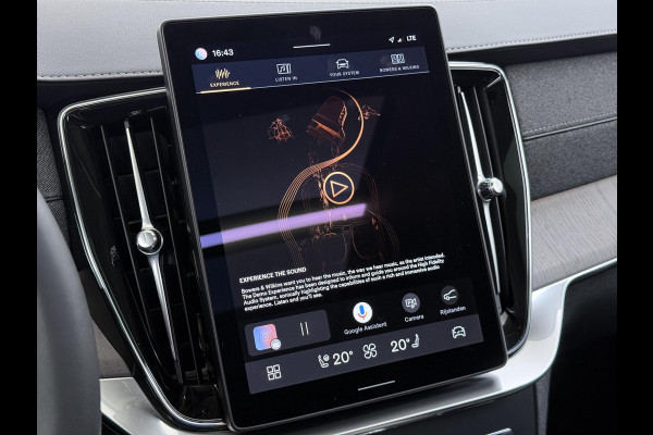 Volvo XC90 2.0 T8 Plug-in hybrid AWD Ultra Dark BOWERS & WILKINS| LUCHTVERING| STOELVENTILATIE| ELEKTRISCHE TREKHAAK| 7 PERSOONS| MASSAGESTOELEN NAPPALEDER| HEAD-UP DISPLAY| PANORAMADAK| FULL OPTIONS|