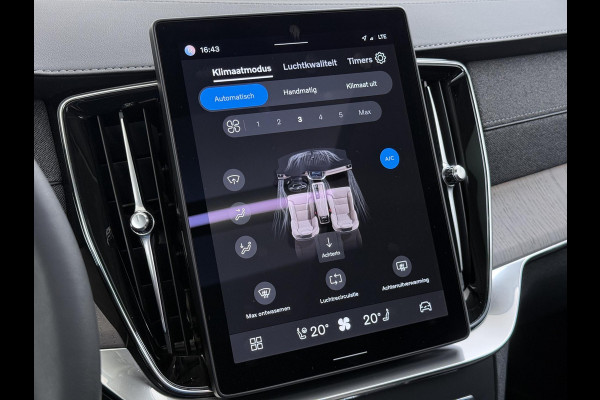 Volvo XC90 2.0 T8 Plug-in hybrid AWD Ultra Dark BOWERS & WILKINS| LUCHTVERING| STOELVENTILATIE| ELEKTRISCHE TREKHAAK| 7 PERSOONS| MASSAGESTOELEN NAPPALEDER| HEAD-UP DISPLAY| PANORAMADAK| FULL OPTIONS|