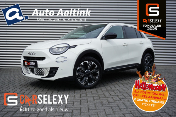 Fiat 600 Hybrid La Prima Automaat LEDER | CLIMA | MASSAGE | MEEST LUXE!