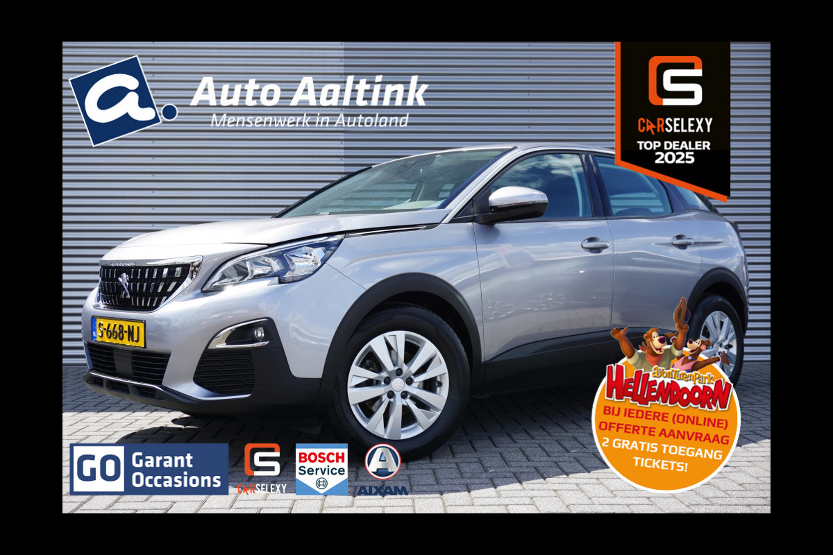 Peugeot 3008 131PK PureTech Bue Lease AUTOM. | AFN. TREKHAAK | HOGE ZIT