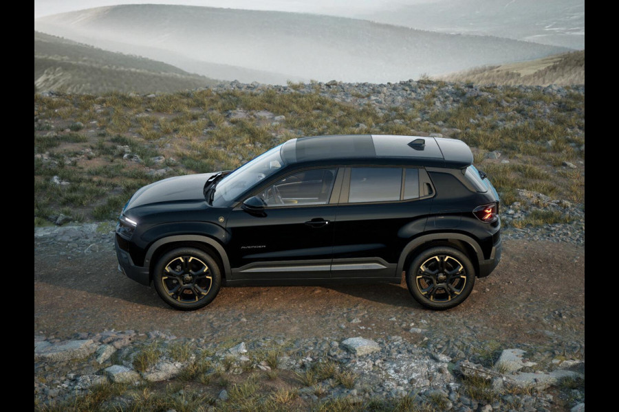 Jeep Avenger 85th Anniversary 54 kWh | Schuif/Kanteldak | Adapt. Cruise | Winter Pack | Warmtepomp | Handsfree Achterklep | Convenience Pack