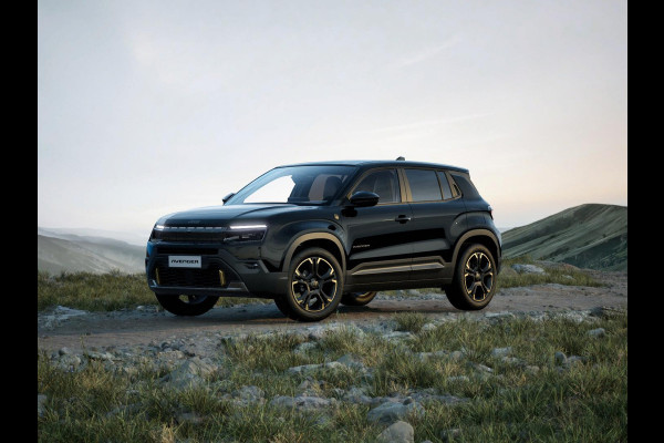 Jeep Avenger 85th Anniversary 54 kWh | Schuif/Kanteldak | Adapt. Cruise | Winter Pack | Warmtepomp | Handsfree Achterklep | Convenience Pack