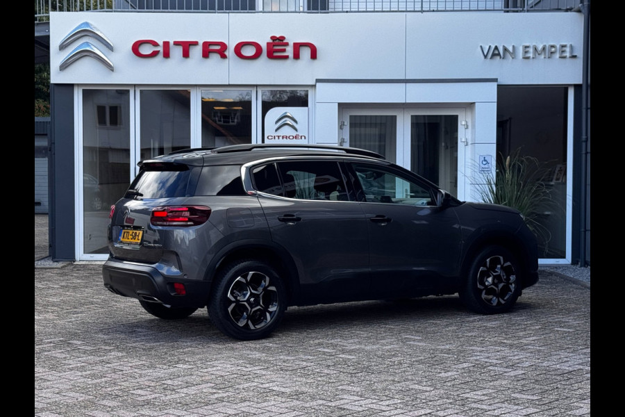 Citroën C5 Aircross 1.2 Hybrid Max | Leder / Alcantara | Camera | Stoelverwarming | Adaptive Cruise | Navigatie