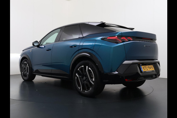 Peugeot E-3008 GT 73 kWh SOH 94% | VOOR & ACHTERSTOELEN VERWARMD | STUURVERWARMING | MEM. SEAT | STOEL MASSAGE | 360 CAMERA | DIRECT LEVERBAAR! | ADAP. CRUISE | VOLLEDIGE FABRIEKS GARANTIE TM 03-2027 |