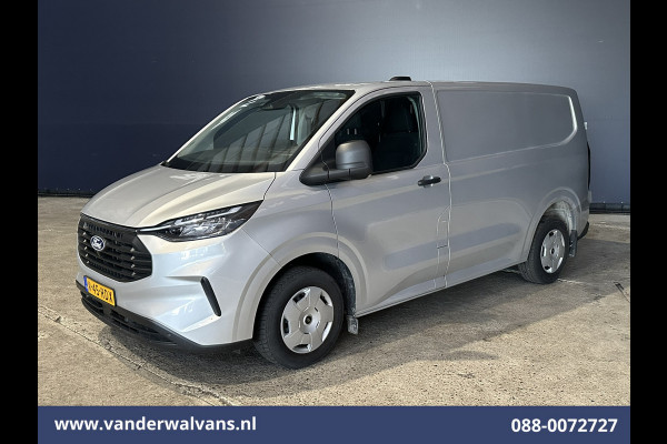 Ford Transit Custom 2.0 TDCI 136pk L1H1 Euro6 Airco | Navigatie | LED | Apple Carplay | Adaptieve Cruisecontrol | Leder Stuur Android Auto, Verwarmde voorruit, Stoelverwarming, Parkeersensoren, Bijrijdersbank, 2590kg trekvermogen