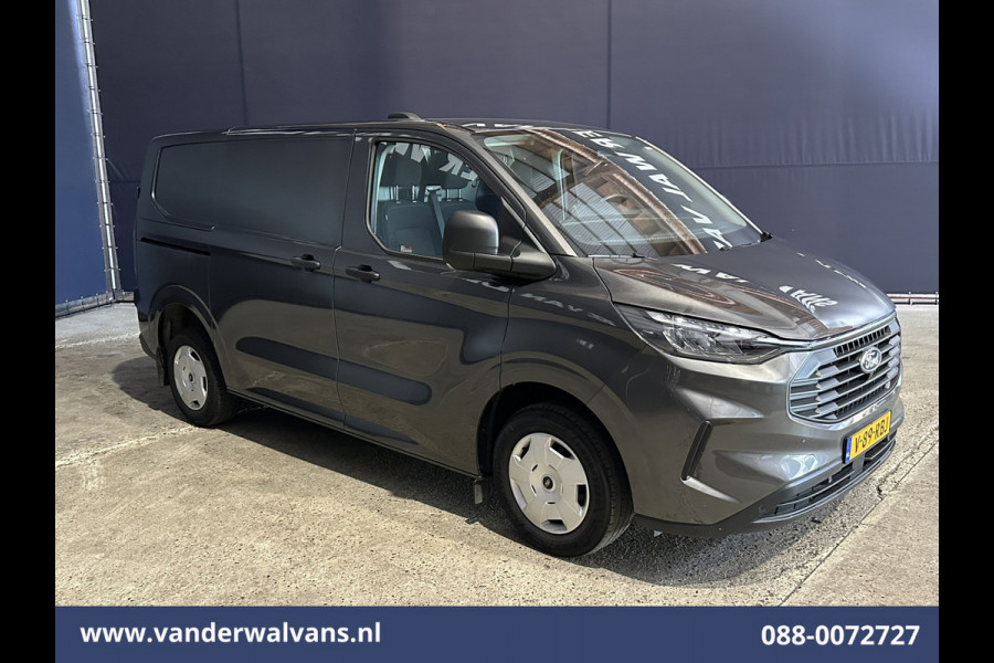 Ford Transit Custom 2.0 TDCI 136pk L1H1 Euro6 Airco | Camera | Navigatie | LED | Apple Carplay | Adaptieve Cruisecontrol Android Auto, Verwarmde voorruit, Stoelverwarming, Parkeersensoren, Bijrijdersbank, 2590kg trekvermogen