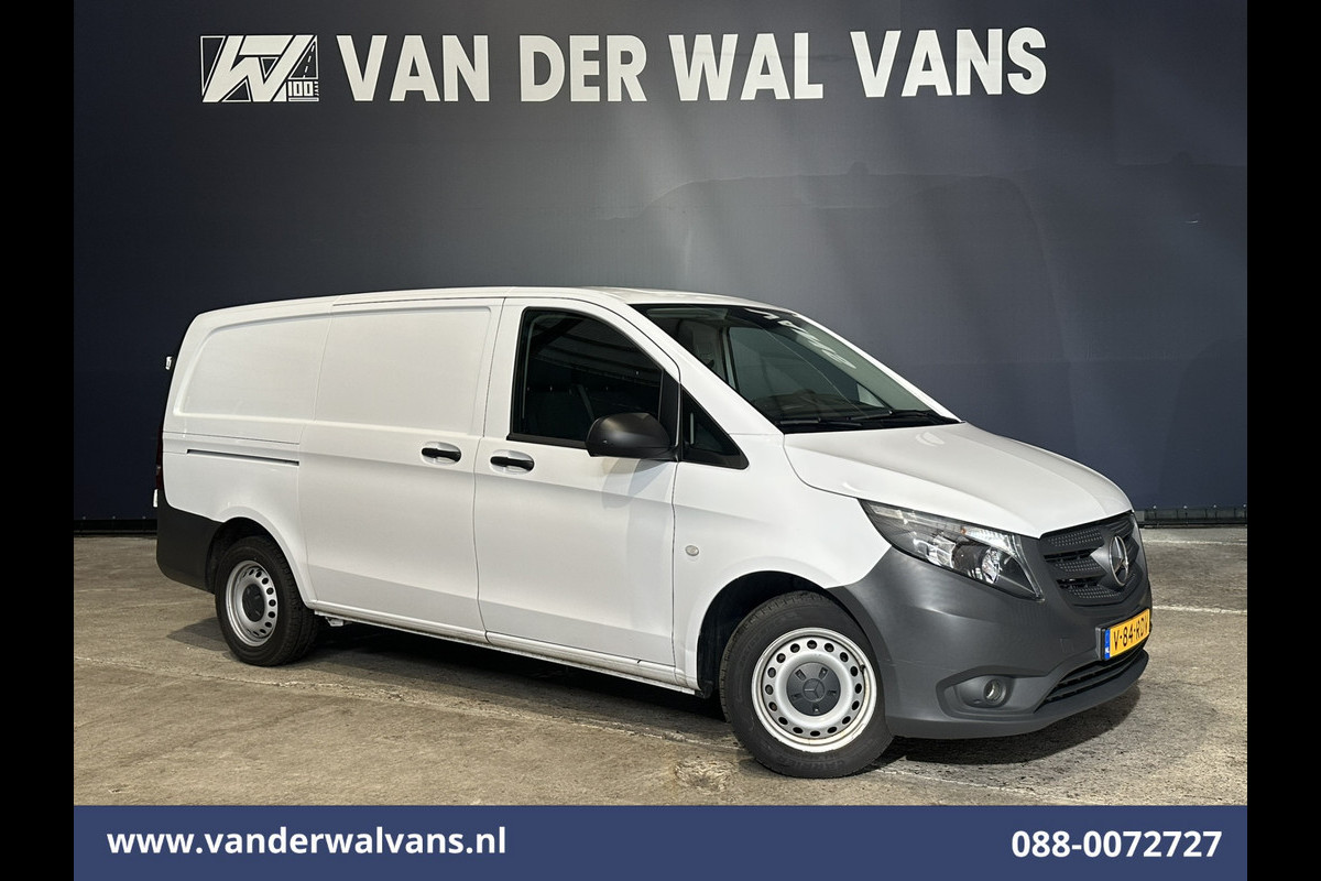 Mercedes-Benz Vito 116 CDI 164pk L2H1 Euro6 Airco | Camera | Apple Carplay | Cruisecontrol Android Auto, Bijrijdersbank