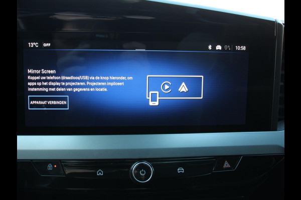 Opel Mokka 1.2 Turbo Hybrid Edition Navigatie Apple Carplay/Android Auto Camera Parkeersensoren Adaptieve Cruise Control Stoel- en stuurverwarming Dodehoek assistent Climate Control Virtual Cockpit Full led Lichtmetalen velgen