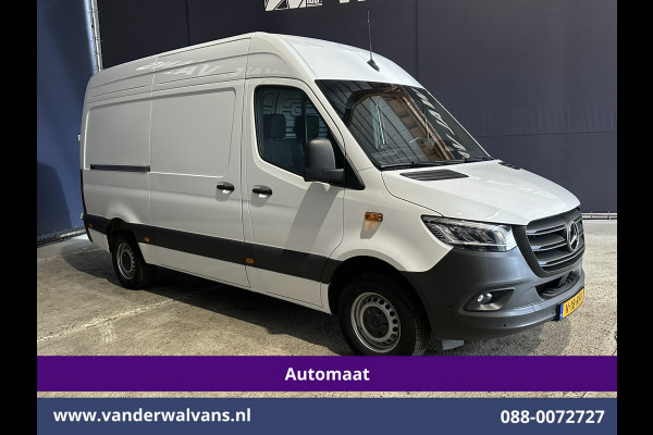 Mercedes-Benz Sprinter 317 CDI 170pk 9G-Tronic Automaat L2H2 2025 Model Euro6 Airco | Camera | Navigatie | Adaptieve Cruisecontrol | LED Chauffeursstoel, Stoelverwarming, Parkeersensoren, Bijrijdersbank, XL MBUX