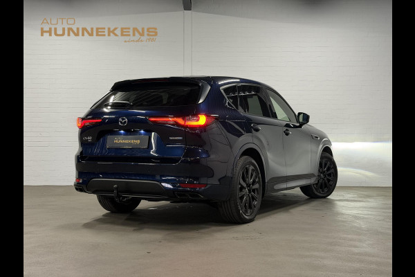 Mazda CX-60 2.5 e-SkyActiv PHEV Homura Trekhaak | Adapt. cruise | Stoelventilatie | 360 camera | Head-up | Stuur-/Stoelverwarming | Bose | Dodehoek | Achterbank verwarmd